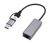 Gembird A-USB3AC-LAN-01 цена и информация | USB adapterid ja jagajad | hansapost.ee