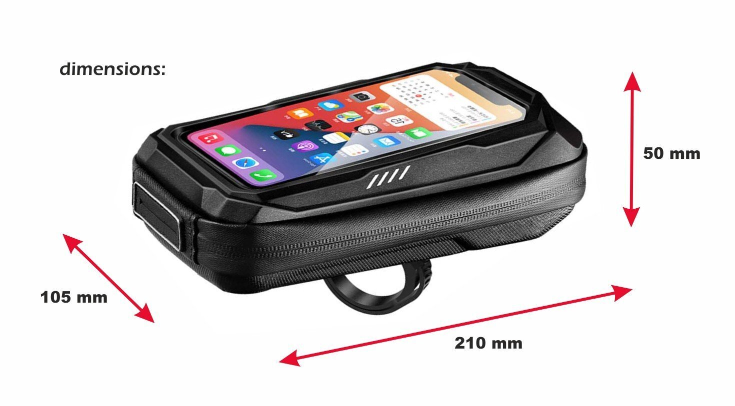 Swissten Waterproof Phone Holder for Bike цена и информация | Telefonihoidjad | hansapost.ee