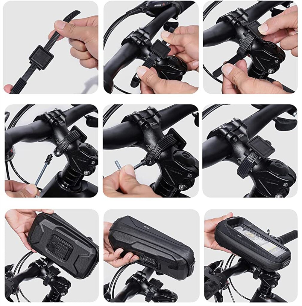 Swissten Waterproof Phone Holder for Bike цена и информация | Telefonihoidjad | hansapost.ee