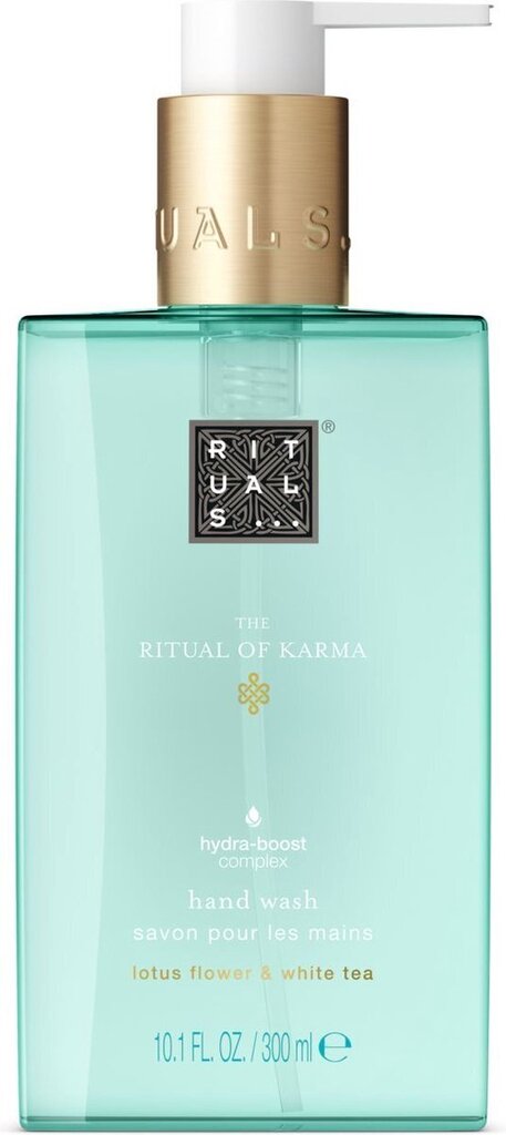 Vedel kätepesuseep Rituals Karma, 300 ml hind ja info | Seebid | hansapost.ee