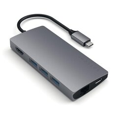 Адаптер USB-C Multi-Port 4K Gigabit Ethernet Satechi цена и информация | Адаптеры, USB-разветвители | hansapost.ee