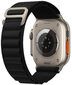 Kellarihm Tech-Protect Nylon Pro Apple Watch 42/44/45/49mm Black, must цена и информация | Nutikellade aksessuaarid ja tarvikud | hansapost.ee