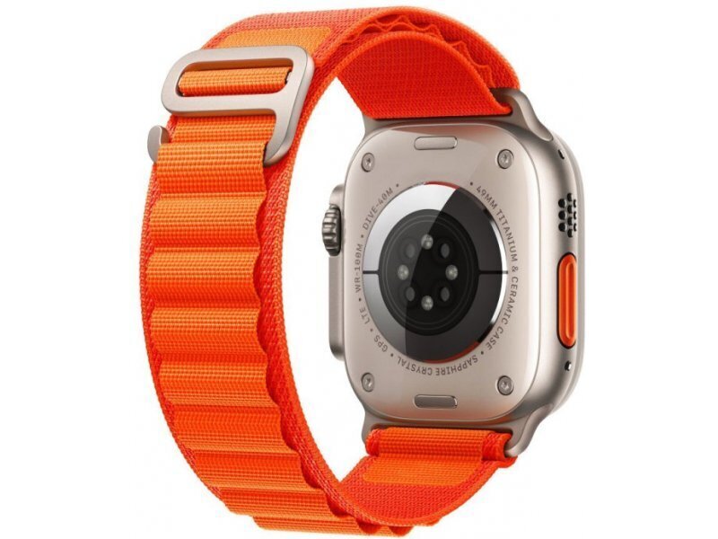Kellarihm Tech-Protect Nylon Pro Apple Watch 42/44/45/49mm Orange, oranž hind ja info | Nutikellade aksessuaarid ja tarvikud | hansapost.ee
