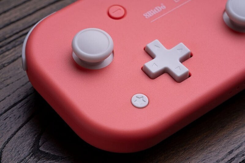 Mängupult 8bitdo RET00299 Lite 2 Bluetooth Gamepad for Switch, Switch Lite and Android, roosa hind ja info | Mängupuldid | hansapost.ee