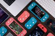 Mängupult 8bitdo RET00299 Lite 2 Bluetooth Gamepad for Switch, Switch Lite and Android, roosa цена и информация | Mängupuldid | hansapost.ee