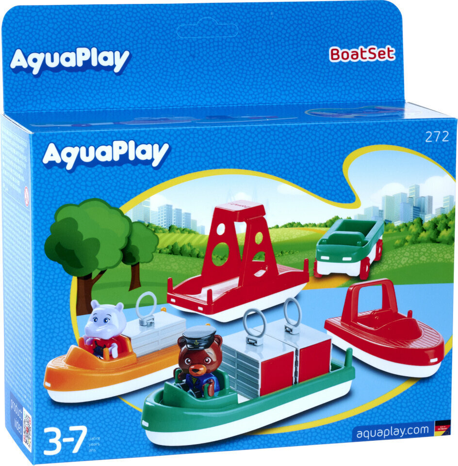 Veemängude komplekt AquaPlay Boat Set, lisaosa hind ja info | Mänguasjad poistele | hansapost.ee