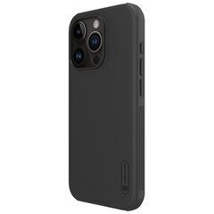 Nillkin Super Frosted PRO Back Cover for Apple iPhone 15 Pro Black (Without Logo Cutout) цена и информация | Чехлы для телефонов | hansapost.ee