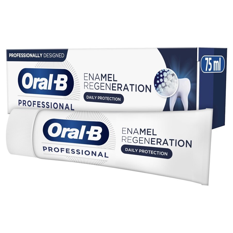 Hambapasta Braun Oral-B Professional Regenerate Enamel Daily Protection 75ml цена и информация | Hambaharjad, hampapastad ja suuloputusvedelikud | hansapost.ee