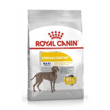 Royal Canin Maxi dermacomfort täiskasvanud suurt tõugu koertele, 3 kg hind ja info | Koerte kuivtoit ja krõbinad | hansapost.ee