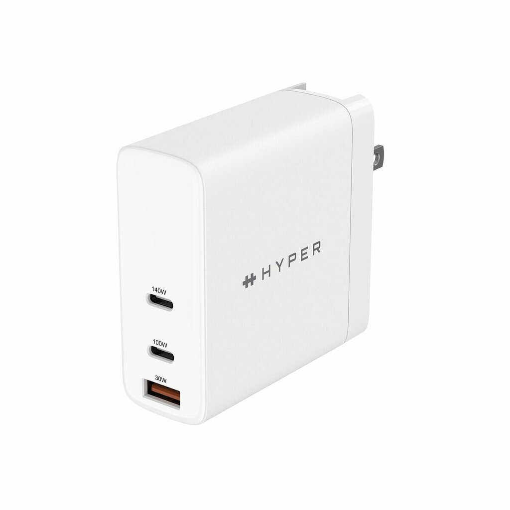 Universaalne laadija Targus Hyper HyperJuice GaN 140W PD 3.1 USB-C/USB-A Multiport Charger цена и информация | Laadijad mobiiltelefonidele | hansapost.ee