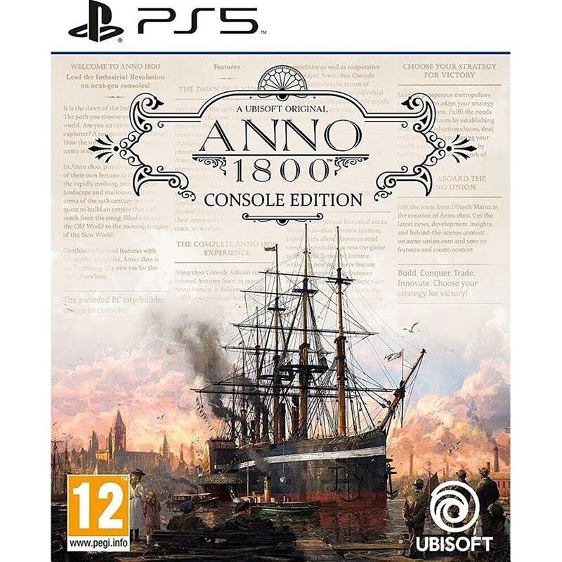 Mäng Anno 1800, PlayStation 5 - Game цена и информация | Konsooli- ja arvutimängud | hansapost.ee