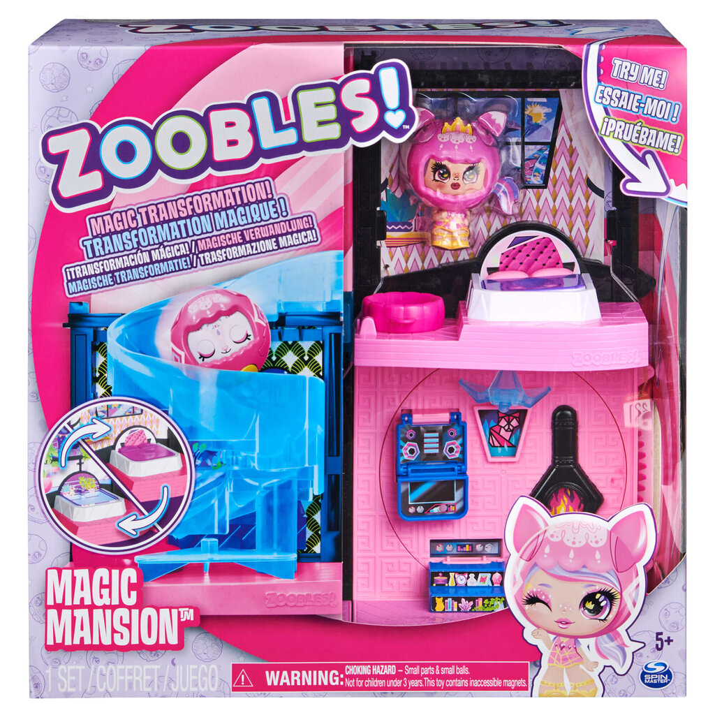 Mängukomplekt Zoobles Magic Mansion, 6061366 hind ja info | Mänguasjad tüdrukutele | hansapost.ee