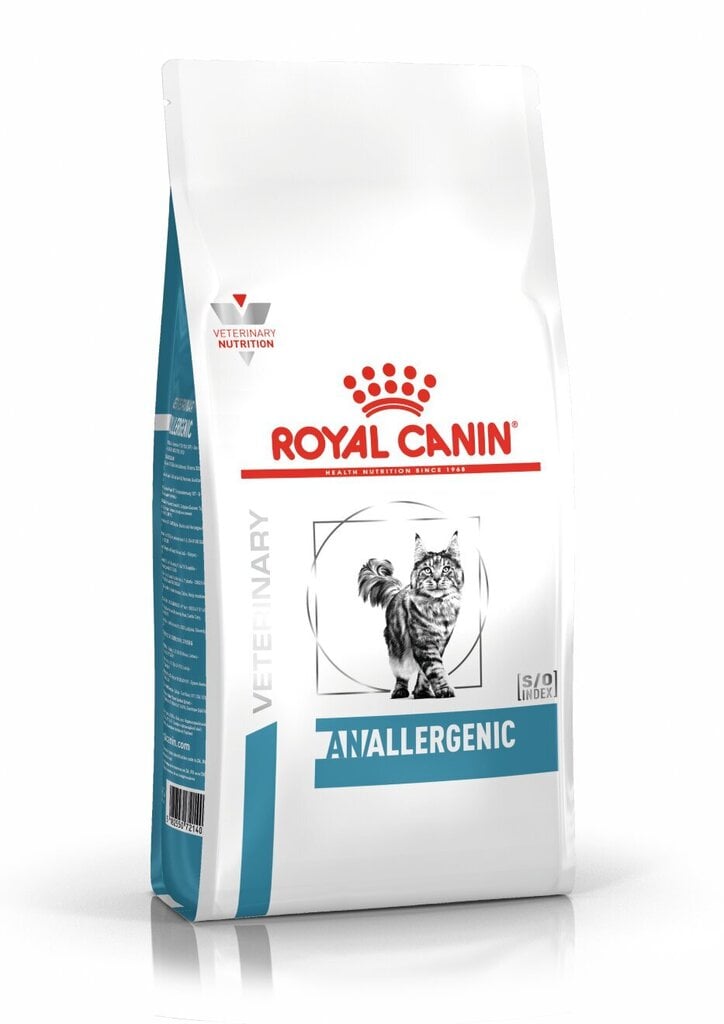 Royal Canin Anallergenic täiskasvanud seedeprobleemidega kassidele, 4 kg hind ja info | Kassi kuivtoit ja kassikrõbinad | hansapost.ee