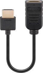 Videokaabel Goobay HDMI Flex hind ja info | USB adapterid ja jagajad | hansapost.ee