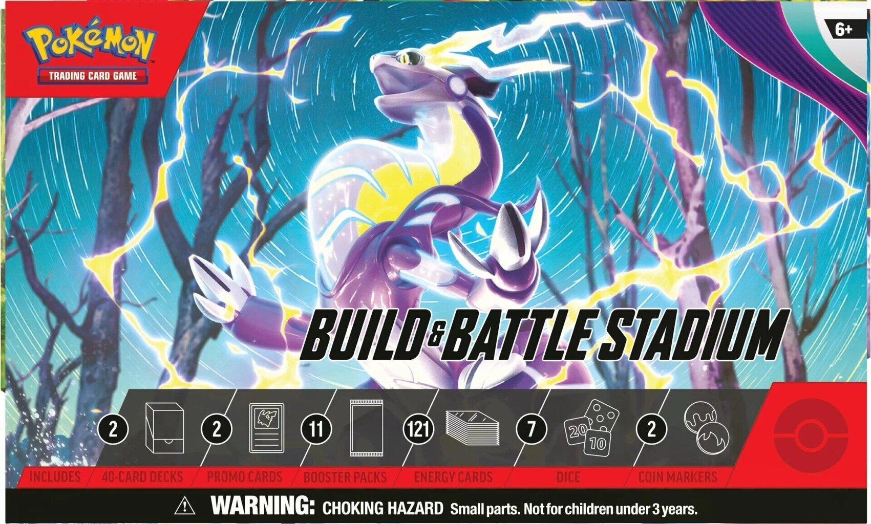 Kogumiskaardid Pokemon TCG Scarlet & violetne - Build & Battle Stadium hind ja info | Lauamängud ja mõistatused perele | hansapost.ee