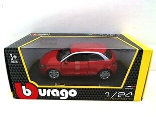 BBURAGO auto 1/24 Audi A1, 18-22127 hind ja info | Mänguasjad poistele | hansapost.ee