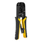 Deli Tools EDL4971 Ethernet Connector Crimping Pliers, 4/6/8P, RJ45/RJ14/RJ12/RJ9 hind ja info | Käsitööriistad | hansapost.ee