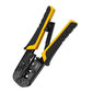 Deli Tools EDL4971 Ethernet Connector Crimping Pliers, 4/6/8P, RJ45/RJ14/RJ12/RJ9 цена и информация | Käsitööriistad | hansapost.ee