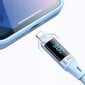 Mcdodo DIGITAL PRO USB-C ja iPhone 20W telefonikaabel 1.2m sinine цена и информация | Mobiiltelefonide kaablid | hansapost.ee