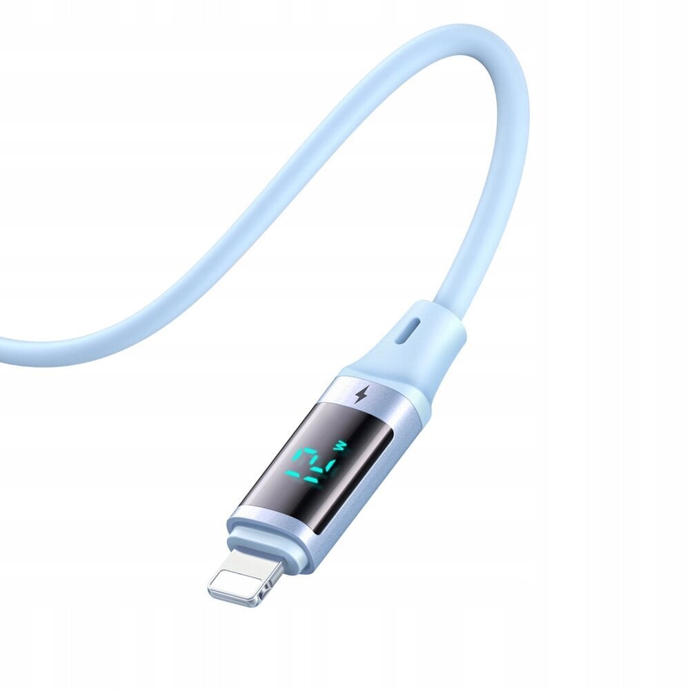 Mcdodo DIGITAL PRO USB-C ja iPhone 20W telefonikaabel 1.2m sinine цена и информация | Mobiiltelefonide kaablid | hansapost.ee