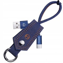 Mcdodo telefonikaabel lühike BRELOK JEANS USB USB-C USB TYPE C QC 15cm punutud kaabliga hind ja info | Mcdodo Mobiiltelefonid ja lisatarvikud | hansapost.ee