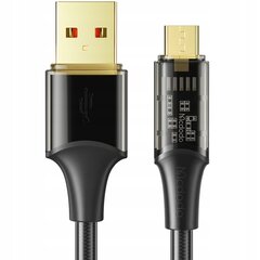 Кабель для телефона Mcdodo, мощный, быстрая зарядка, MICRO, USB, QC 4.0 3A 1,2 м черный CA-2100 цена и информация | Borofone 43757-uniw | hansapost.ee