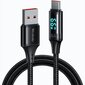 McDodo telefonikaabel, DIGITAL PRO USB-C 5A 66W 1.2m must цена и информация | Mobiiltelefonide kaablid | hansapost.ee