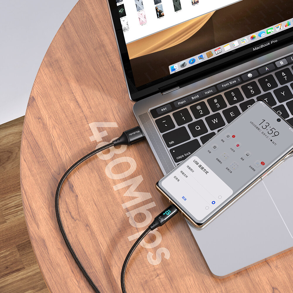 McDodo Digital Pro USB-C hind ja info | Mobiiltelefonide kaablid | hansapost.ee