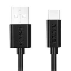 Extension cable Choetech AC0004 USB-C 3m (black) цена и информация | Кабели для телефонов | hansapost.ee