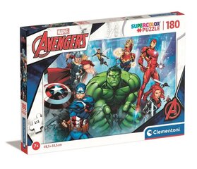 Pusle 180 osa Super Color The Avengers hind ja info | Pusled lastele ja täiskasvanutele | hansapost.ee