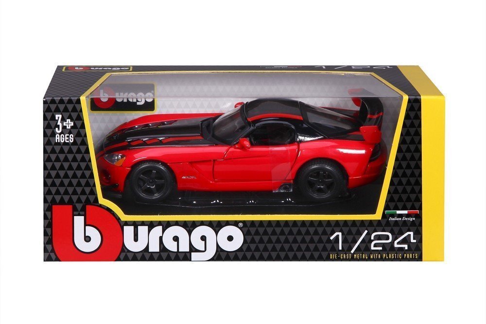 BBURAGO auto 1/24 Dodge Viper SRT 10 ACR, 18-22114 hind ja info | Mänguasjad poistele | hansapost.ee