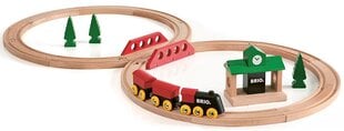 BRIO Деревянная железная дорога, 33028 цена и информация | Игрушки для мальчиков | hansapost.ee