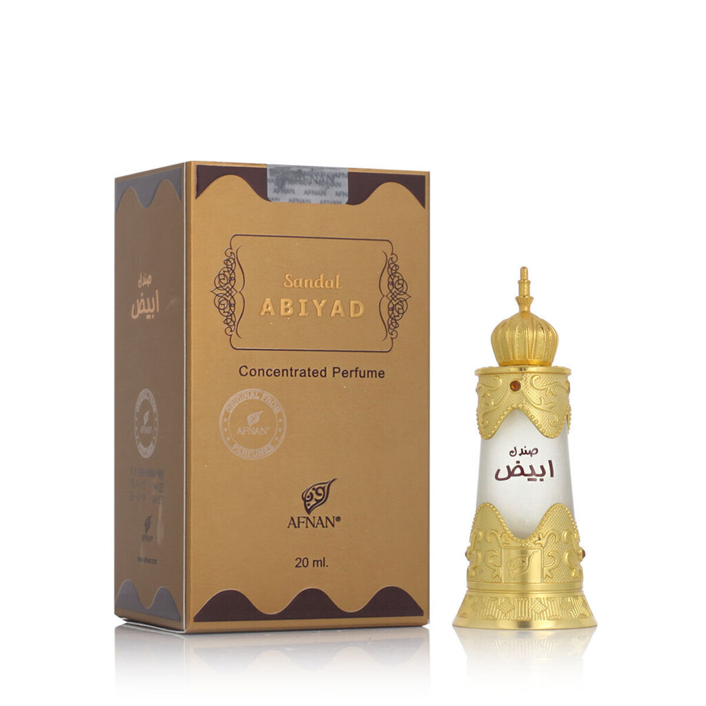 Aroomiõli unisex Afnan Abiyad Sandal (20 ml) hind ja info | Parfüümid naistele | hansapost.ee