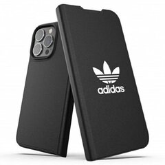 Чехол Adidas OR Booklet Case 47095 для Apple iPhone 13 Pro, черный цена и информация | Чехлы для телефонов | hansapost.ee