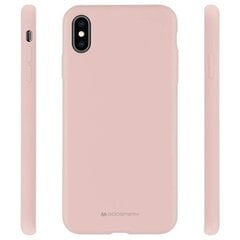 Mercury Silicone iPhone 15 Pro Max 6,7" różowo-piaskowy|pink-sand цена и информация | Чехлы для телефонов | hansapost.ee