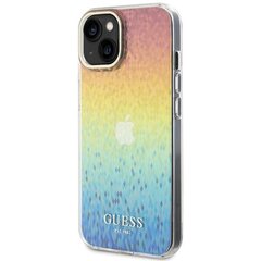 Guess GUHCP15SHDECMI iPhone 15 6.1" wielokolorowy hardcase IML Faceted Mirror Disco Iridescent цена и информация | CG Mobile Телефоны и аксессуары | hansapost.ee
