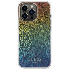 Guess GUHCP15XHDECMI iPhone 15 Pro Max 6.7" wielokolorowy hardcase IML Faceted Mirror Disco Iridescent цена и информация | CG Mobile Телефоны и аксессуары | hansapost.ee