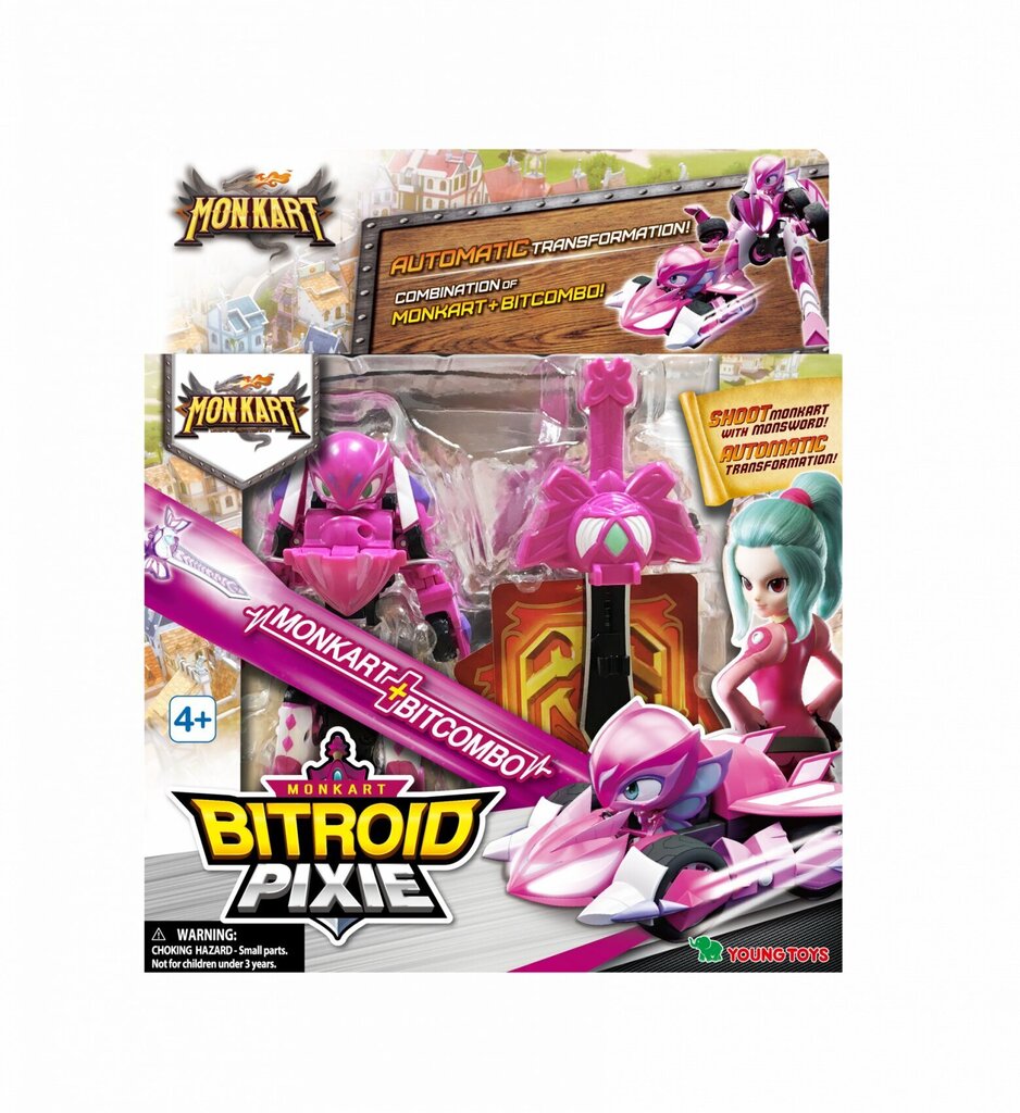 Figuur Transformers Monkart Bitroid Pixie hind ja info | Mänguasjad poistele | hansapost.ee