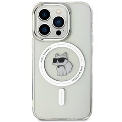 Karl Lagerfeld KLHMP15LHFCCNOT iPhone 15 Pro 6.1" transparent hardcase IML Choupette MagSafe цена и информация | Чехлы для телефонов | hansapost.ee