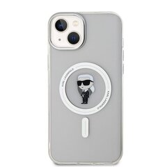 Karl Lagerfeld KLHMP15MHFCKNOT iPhone 15 Plus 6.7" transparent hardcase IML Ikonik MagSafe цена и информация | Чехлы для телефонов | hansapost.ee
