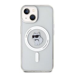 Karl Lagerfeld KLHMP15SHFCCNOT iPhone 15 6.1" transparent hardcase IML Choupette MagSafe цена и информация | Чехлы для телефонов | hansapost.ee