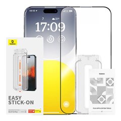Privacy Protection Tempered Glass Baseus Sapphire iPhone 15 Plus цена и информация | Защитные пленки для телефонов | hansapost.ee