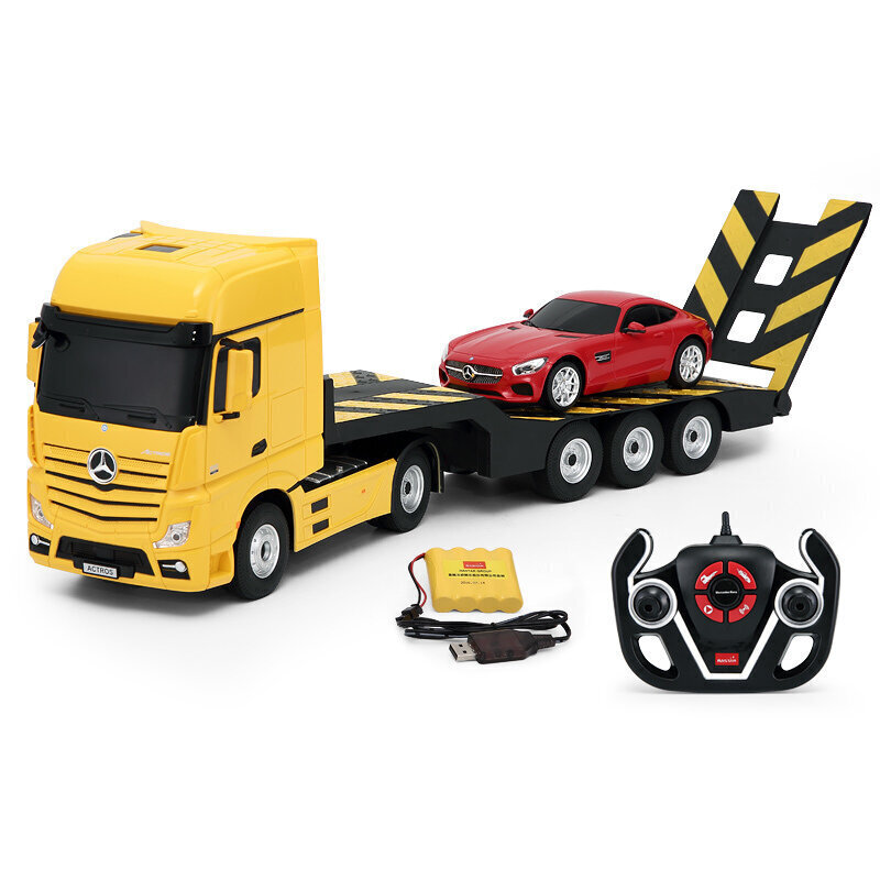 RASTAR veoauto autoga 1:26 RC Mercedes-Benz Actros, 74940 цена и информация | Mänguasjad poistele | hansapost.ee