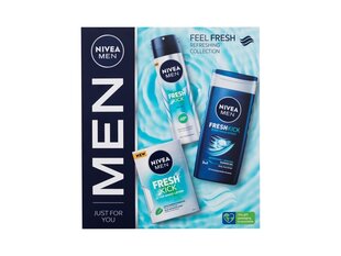 Keha- ja nahahoolduskomplekt meestele: dušigeel, 250 ml + deodorant, 150 ml + habemeajamisjärgne losjoon, 100 ml hind ja info | Raseerimisvahendid | hansapost.ee