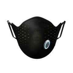 Näomask AirPOP Smart Active Face Mask(black|yellow) hind ja info | Esmaabi | hansapost.ee