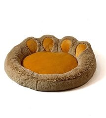 Лежак для собак GoGift camel paw, разные размеры, коричневый цена и информация | Лежаки, домики | hansapost.ee