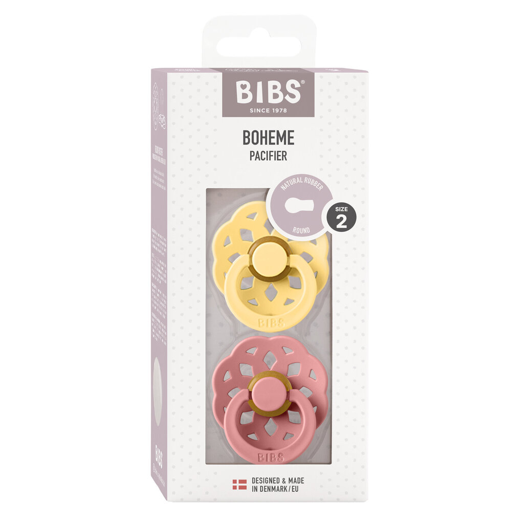 Lutid Bibs Boheme, 2 tk, 6-18 kuud (Pale Butter/ Dusty Pink) цена и информация |  Lutid | hansapost.ee