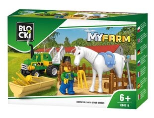 Blocki farm Väike Traktor ja Hobune price and information | Blocks and constructors | hansapost.ee