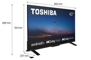 Toshiba 43UA2363DG hind ja info | Toshiba Televiisorid ja tarvikud | hansapost.ee