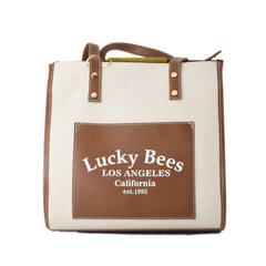 Сумка женская Lucky Bees 376-BROWN, серая цена и информация | Женские сумки | hansapost.ee